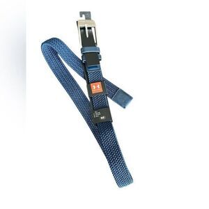 NWT Under Armour UA Men’s Navy Silver Braided Belt - Size 32